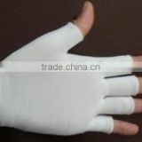 Nylon Half Finger Glove , Safety Glove, Work Glove