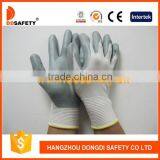 DDSAFETY Hot Sale Luva Nitrilo Revestido Grey Nitrile Coating Safety Gloves thumbnail-1