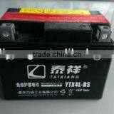Germany Supplier Two Wheel Battery/yuasa Motorcycle Parts/ (12V 4AH)With Low Price/ Dry Battery thumbnail-4