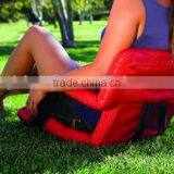 Red Portable Stadium Seat With Customized Team Logo thumbnail-6