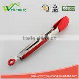 WCJ625 Premium Comfort Stainless Steel Locking Oblong Food Tong With Silicone Heads, Good Grip thumbnail-2