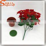 Wholsale in China Artificial Potted Flower Decor Table Artificial Flower Pottedfake Artificial Flower Potted thumbnail-6