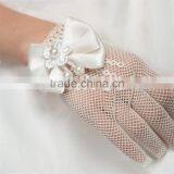 Royal Style Luury Flower Girls Party Gloves Waist Flowers Bow Decoration Childrens Little Girl Princess Manner Vintage Gloves thumbnail-4