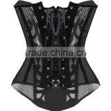Sexy Summer Hot Gothic Corset Mesh Bustier thumbnail-4