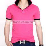 2016 Fashionable 200 Gsm Pique Colorful Polo Shirt Design With Combination thumbnail-3