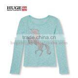 Fancy Color 58% Cotton/42% Polyester Girls Knitted Sweater thumbnail-1