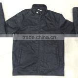 Pu Leather Jacket Zipper up Jacket Winter Coat Man thumbnail-1