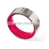 Silver Wedding Bands Rings{DTSR # 2053} thumbnail-1