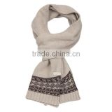 China wholesale fashionable unisex winter knit scarf