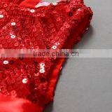 Newest Christmas Red Tulle Sequin Frocks Baby Girls Red Dresses thumbnail-5
