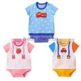 Hot! High Quality Cotton Baby Rompers Wholesale Summer Custom Printing Infant Clothes thumbnail-1