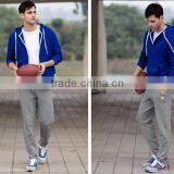 Good Quality Hot Sale Fashion China Wholesale Custom Men Rubgy Zipper Hoodies thumbnail-1