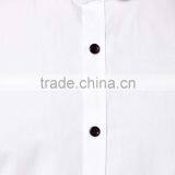 Latest Mens Double Cuff White Dress Shirt thumbnail-2