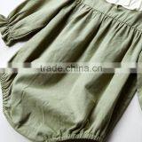 4pcs/lot Girls Rompers Cotton Long Sleeve Ruffles Toddler Clothing Baby Kids Jumpsuit Infant Clothes thumbnail-5