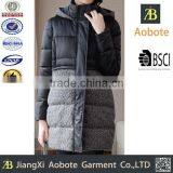 2015 Women 100% Polyester Long Joint Duck Down Jacket thumbnail-1