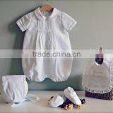 100% Cotton Birthday Party Romper Wedding Party Baby Clothes Romper Royal Baby Romper Summer thumbnail-1