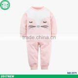 Wholesale Cotton Baby Sleep Suit Kids Cotton Pajama Sets thumbnail-2