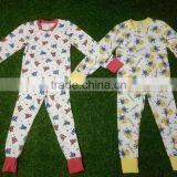 Wholesale Children Cotton Pajamas Clothing Sets Kids Comfort Outfits thumbnail-1