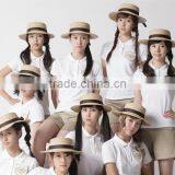 Juqian International High School Uniform Malaysia School Band Uniform White Polo and Shorts thumbnail-1