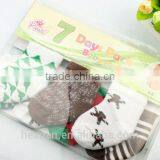 7pairs/pack Baby Socks,comfortable Baby Cartoon Socks, Cotton Baby Socks for 2015 Chrismas thumbnail-5