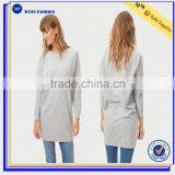 2016 Fashion Wholesale Routine Sweatshirt Ladies Plain Pullover Sweatshirt thumbnail-1