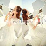 Hot Sale White Dress One-piece Dress Comfortable Loose Dress thumbnail-2