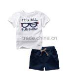 Wholesale Cool Fashion Sports Style Baby Boy Clothing Sets for Summer thumbnail-4