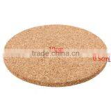 6pcs/lot Round Shape Plain Cork Coasters Drink Wine Mats Cork Mats Drink Wine Mat 10cm*0.5cm Ideas for Wedding and Party Gift thumbnail-4