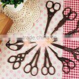 Antique Zakka Bronze Scissor Vintage Eiffel Design Scissor Lace Scissor thumbnail-5