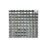 Gray Beveled Mirror Glass Mosaic for Disco Club Decoration