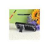 High PC+TPU Plain Phone Cases For Iphone 5, Cute Iphone 5 Protective Cases With Stand