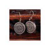 Selling Tribal Miao Silver Earrings Jewelry thumbnail-1