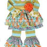 Hot Sale Polka Dots Embroidery Remake Kids Wholesale Clothes thumbnail-6