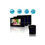 7 Inch Touch Screen Video Door Phone System Three Indoor With One Outdoor LM-VDP668
