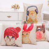 2016 Cat Pillow Decorative Throw Pillow Cushion Cover thumbnail-5