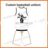 2013 Runtowell custom team basketball uniform / basketball team uniforms jersey / design basketball uniform
