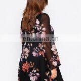 New Look Inspire Flutter Sleeve Dress Women Plus Size Chiffon Cloting thumbnail-2