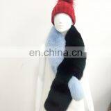 Real Natural Top Quality Women Winter Cheap Ladies Fox Fur Girl Scarf thumbnail-4