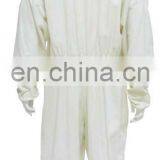 Wholesale Pure White 100% Cotton Professional Safety Coverall Workwear/Working Uniform thumbnail-5