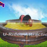 Capacity 400 KG Inflatable Mechanical Big Body Bull For Sale