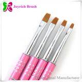 Gel Brush Best Kolinsky Hair Pink Metal Handle Good Quality thumbnail-2