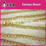 Wholesale Custom Made Design Aluminum Chain in Silver or Gold Bag Chain