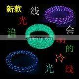 bright el glowing wire/ led light rope el glowing wire 200lux EL Chasing Wire