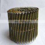Manufacturer Supply High Quality Low Price Ring Shank Nail Gun Coil Nail for Wood Pallet thumbnail-2