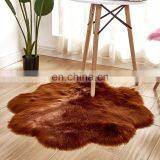 Home Textile Deer Print Fabric Faux Fur Rug Floor Carpet thumbnail-5