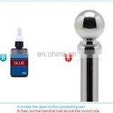 Stainless Steel Decorative Round Ball Joint Handrail Part For 38.1mm/50.8mm Baluster Tube thumbnail-7