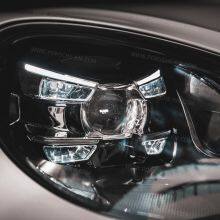 Fit for 2014-2017 Macan 95B.1 Upgrade 2018-up 95B.2 Style High Configuration LED Headlight Headlamp Replacement 95B thumbnail-5