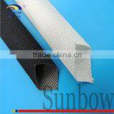 High Temperature Resistant Flexible Flame Retardant E-glass Uncoated Fiberglass Sleeving thumbnail-2