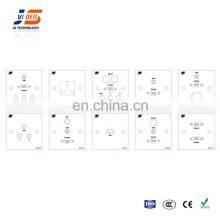 JS-DC400 Beijing Multiple Flip up Mounted Power Floor Electrical Socket Outlet Box thumbnail-5