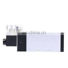 4V110-06 G1/8 Automatic G1/8 5/2 Way Internally Piloted Acting Type Single Electrical Control Air Solenoid Valve DC24V thumbnail-1